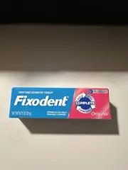 Fixodent Denture Adhesive .75oz New