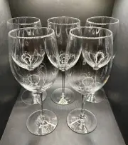 NWT Set of 5 Lenox Tuscany Classics Wine Glasses 9 1/4"