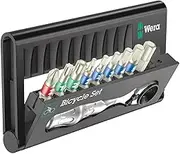 Wera Cycling Computer, Black, LCD, Speed Sensor, Handlebar Mount