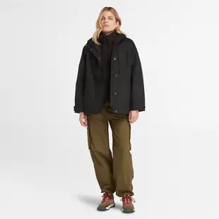 Timberland 女款黑色Benton 3in1防水連帽外套|A6HCH001-網-11月SP活動