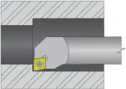 Dorian 55418, S08R-SCFCR-2 Boring Bar for CC_T 21.51 Inserts