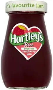 Seedless Raspberry Jam Jar, 340 G