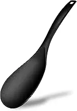 Seki Japan Stylish Kitchen Tool, Flexible Non Stick Heat Resistant Nylon Cooking Spoon, 11.8" Basting Spoon, for Soup, Salad, Stirring, Mixing