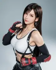 Tifa Final Fantasy 7 Pin-Up Fan Art Print Poster Size A3 JAPAN 297×420mm 090