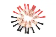 10pcs 30A Car Alligator Clips Battery Clamps/Crocodile Clip Aligator Clips 70mm