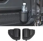 JeCar Door Pocket Front Door Storage Box Door Net Pocket Replacement, Interior Accessories for 2018-2020 Jeep Wrangler JL JLU 2/4-Door, Black