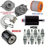 Tune Up Kit Filters Cap Wire Spark Plugs For CADILLAC CIMARRON V6 2.8L 1985