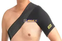 在飛比找Yahoo!奇摩拍賣優惠-ALEX竹炭人性化護肩(只)H-86 M L XL