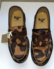 Dr. Martens Air Wair Adrian Ocelot + Dark Brown Made in England UK 5/US 7 NIB