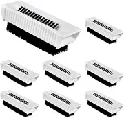 Aemygo 8 Pcs Hand Scrub Brushes for Nail Cleaning, Soft Fingernail Brush Non-Disposable Surgical Scrub Brushes with Nail Cleaner, Plastic Double-Sided Hand and Nail Cleaning Brush for Men Women Kids
