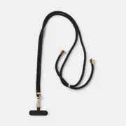Phone Strap - Black Rope