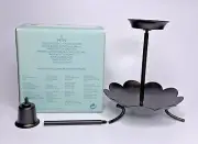 PartyLite Creative Capers Candle Holder Black NEW IN BOX P9759
