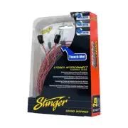 Stinger SI4217 2-Channel RCA Interconnect Cable 4000 Series 17 ft Car Audio