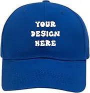 [ZMvise] Custom Print Your Own Design Text Logo Unisex Personalized Plain Adjustable Hat Baseball Cap