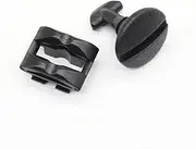 for Land Rover Discovery 3 & 4 Bumper Tow Eye Cover Clips Kit with Retainers Pin Grommets Set of 4