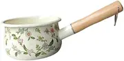 yuksok Small Milk Pan Mini Saucepan Multipurpose Thickened Butter Warmer Coffee Milk Warmer for Camping Outdoor RV Travel
