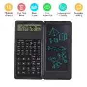 Scientific Calculator with 6 Inch Erasable LCD Writing Tablet, Ultra Thin Design