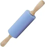 Alipis Kidcraft Playset Silicone Toys Tortilla Roller Wood Toys Pastry Rolling Pin Rolling Pin Toys Kids Toy Rollers Pizza Non-Stick Rolling Pin Wooden Child Dumpling Biscuit