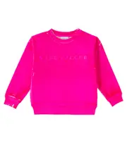 [Marc Jacobs Kids] Marc Jacobs Kids Printed cotton sweatshirt Y 3 pink