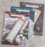 3 Dawn Lewis FRIENDS IN STITCHES 1-3 Counted Cross Stitch Charts