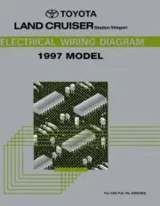 1997 Toyota Land Cruiser Wiring Diagrams Schematics Manual