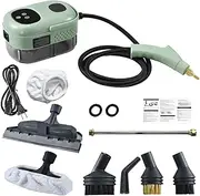 Generic 2500W High Pressure Steam Cleaner, 1.1L Tank, Handheld, 3BAR, 105°C, 15 Sec Steam, Multi-Surface, Ergonomic Design, Kitchen, Bathroom, Car, Green