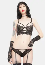 Anything For U Lace Bra Set