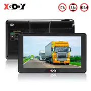 XGODY 7" GPS Navigator For Car Truck Navigation w/Sunshade Free AU Map 256MB+8GB