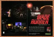 Blade Runner PC Original 1997 Ad Authentic Westwood Studios Video Game Promo