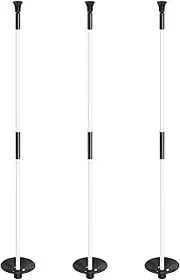 KINGTOP Golf Flagstick, Practice Putting Green Flag Stick for Yard, Golf Pole Pin Flagpole, Portable 2-Section Design, All 3 Feet