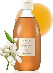 AROMATICA Embrace Body Wash Neroli & Patchouli 10.14fl.oz./300ml - Floral Body Wash for Women | Relaxing Your Body & Mind | Vegan, Sulfate Free