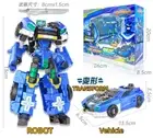 Miniforce Super Dimension Power6 Ranger Transforming Car Robot Action Figure 5"