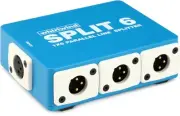 Whirlwind SPLIT 6 Line Level Parallel Splitter (2-pack) Bundle
