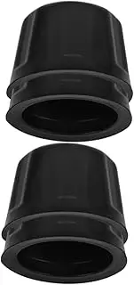 EXAOMBLE 2pcs ATV Wheel Hub Rubber Caps for Trailers Go Karts and Golf Carts Durable and Easy Install Tire Rim Covers for Protection and Maintenance