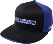 Factory Effex Suzuki Flexfit Hat Black/Blue