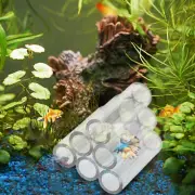 Aquarium Shelter Tube Acrylic Fish Shrimp Habitat Clear Tube Breeding Hole Cave