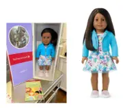 NEW IN BOX American Girl Doll Truly Me 31 addy mold Dark hair eyes Floral outfit