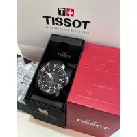 在飛比找蝦皮購物優惠-Tissot seastar 2000 黑海浪款 機械錶 矽