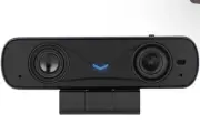 Webcam with Microphone and Speaker 1080P Web Camera for Desktop Computer 90 Degr