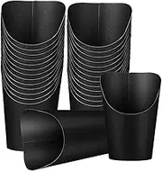 DONFAMDS 50Pcs Charcuterie Cups Snack Holders Paper Food Containers for French Fries Chips Treats Fun Party Snack Cups for Celebrations for Birthdays Events