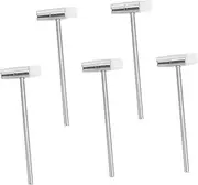 Toyvian 5pcs Assemble Hammer Safe Hammer for Blocks Promote Hand Eye Coordination Fun Building Plaything