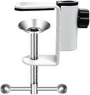 Metal Bracket with Universal Clamp, DIY Accessories Camera Bracket with Screws, for Desktop Microphone Transmission(Color:A)
