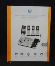 AT&T 4 Handset Connect to Cell Answering System W/ Dual Caller ID/Call Waiting!!