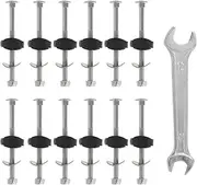 Trampoline Frame Parts | Trampoline Netting Pole Screws | Stabilization Nuts 12X for Swingset Fence Greenhouse Garden Canopy Net Playground Shed Gazebo