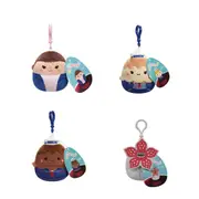 9cm Squishmallows Stranger Things Plush Clip - Assorted