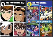 8 Kid Favorites: Cartoon Network & Dc Lego Collection - Ben 10/ Bakugan/ Generator Rex/ Secret Saturdays/ Justice League VS Bizarro League/ Attack of the Legion Doom/ Cosmic Clash & Gotham City