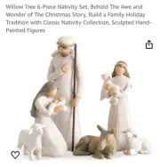 WillowTree 6 Pc. Nativity Scene