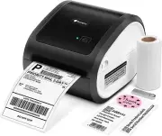Phomemo Thermal Shipping D520 4x6 Label Printer for Packages, Barcode, lot