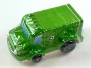 Brainy Baby Green Flashcar Friends Wooden Flashcard Recycling Truck Toy