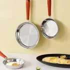 Round Griddle Egg Omelette Pan Flat Bottom Pancakes Pan Household Frying Pan
